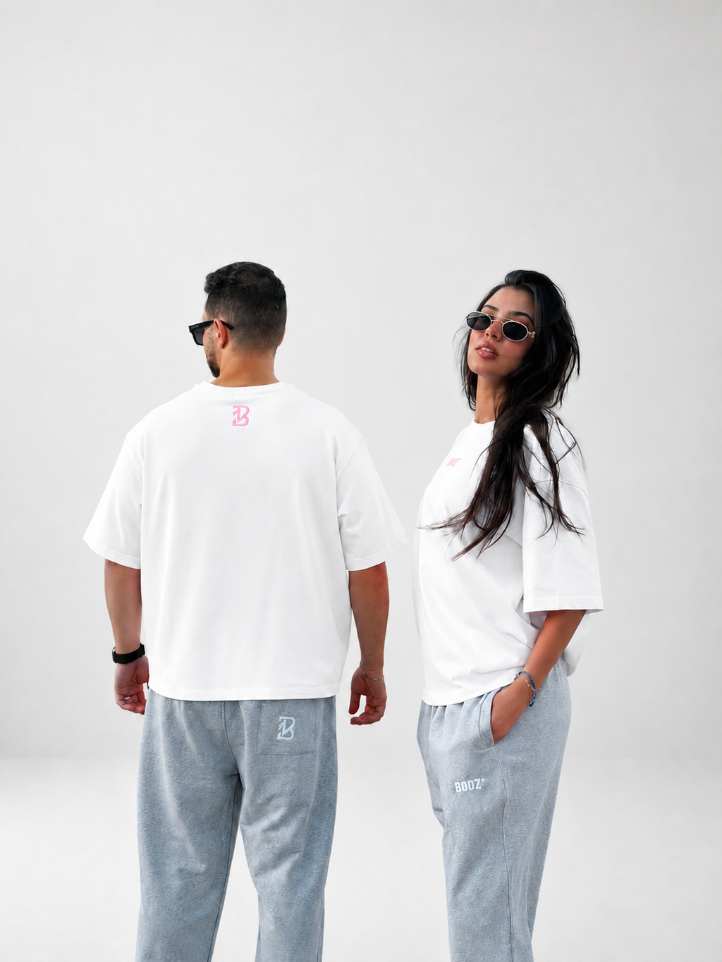 BODZ Boxy Fit T-Shirt — White