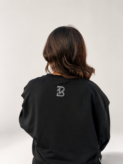 BODZ Boxy Fit T-Shirt — Black